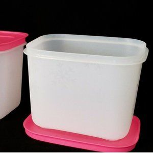 New Tupperware FREEZER MATES Small Deep Set of 2